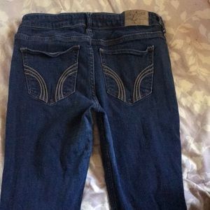 Hollister dark skinny jeans